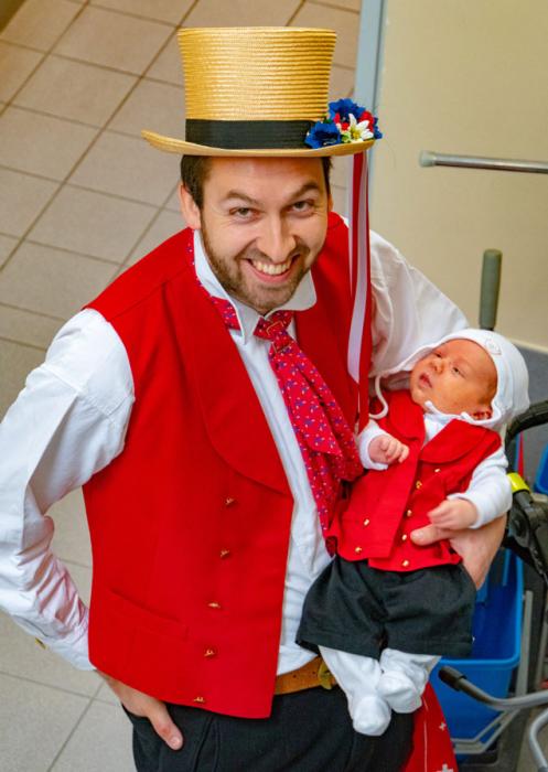 Wollene Festtagstracht / Historische Männertracht Küssnacht
