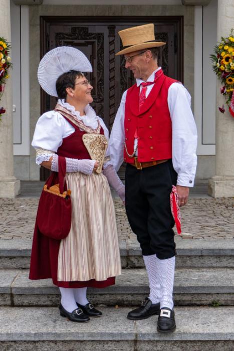 Wollene Festtagstracht / Historische Männertracht Küssnacht