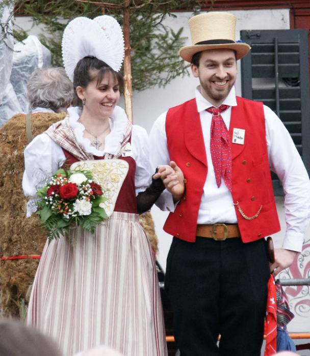 Wollene Festtagstracht / Historische Männertracht Küssnacht